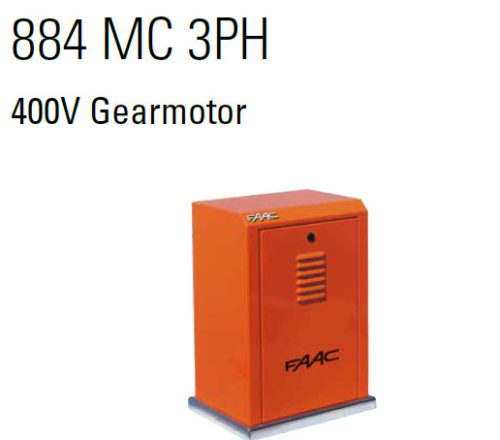 FAAC 884 MC 3PH 400V motor